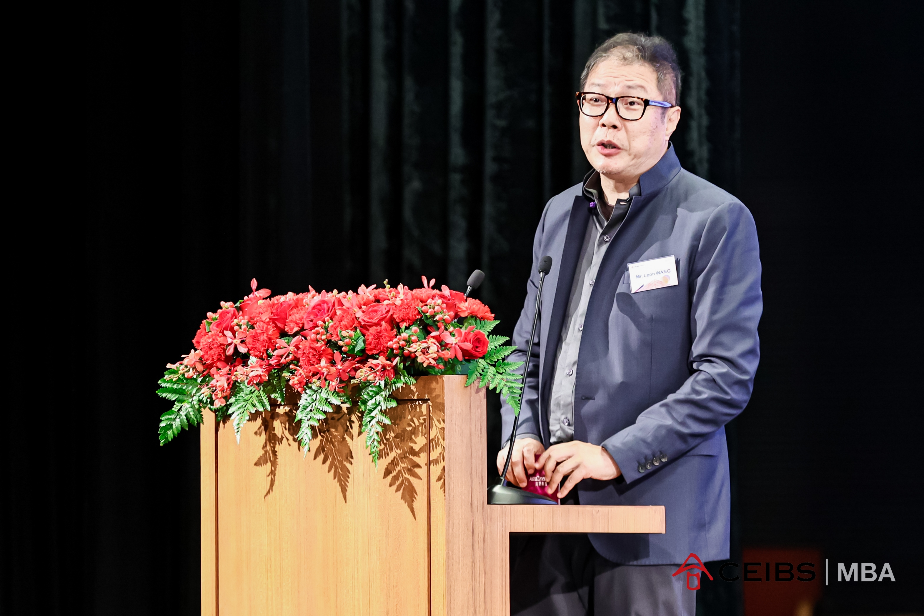 Executive Vice President and International and China President of AstraZeneca, Leon Wang